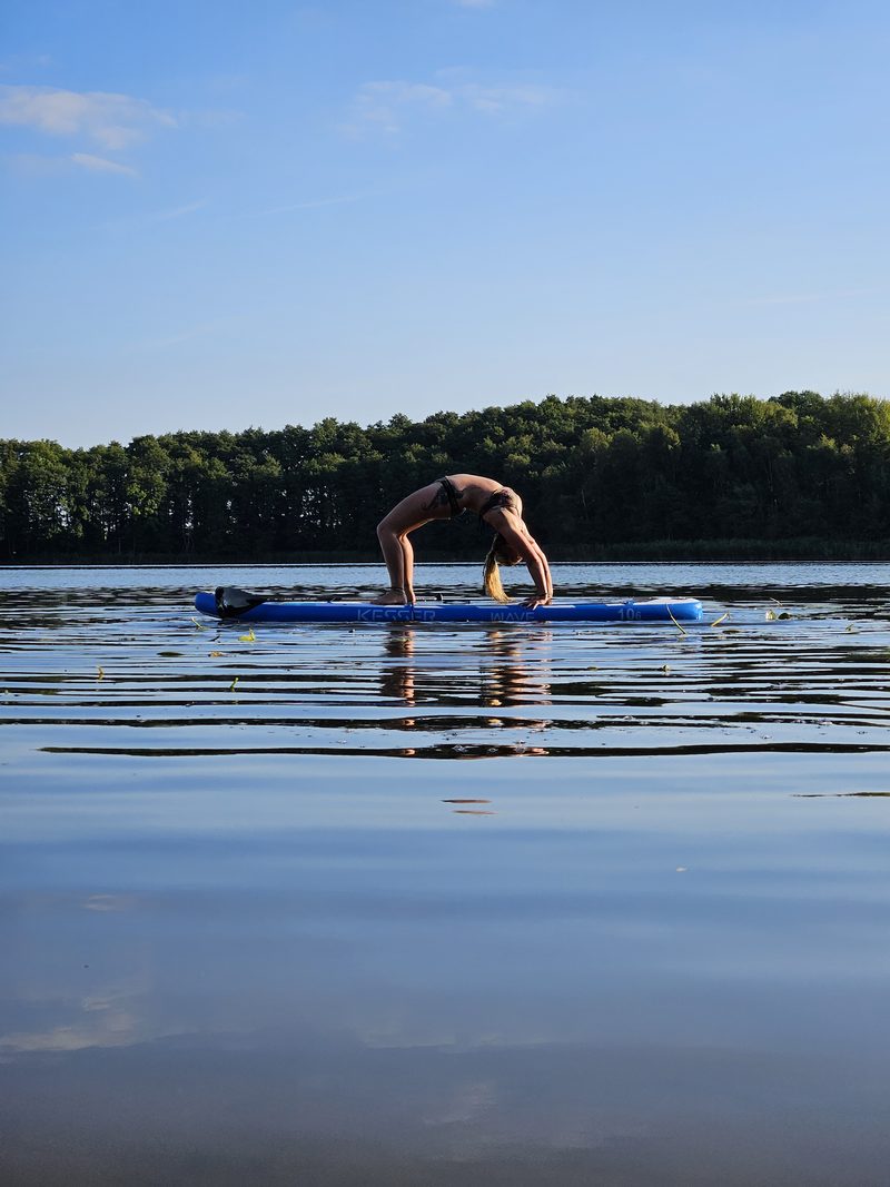 Bewegungseinheit auf dem Wasser